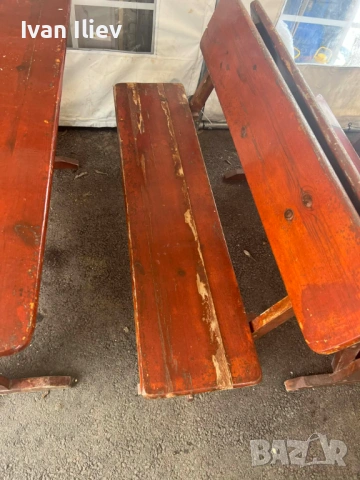 Маси с пейки, снимка 3 - Обзавеждане за заведение - 53354616