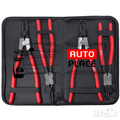 Комплект зегер клещи 12” 4 части ForceKraft, снимка 5 - Клещи - 53955384