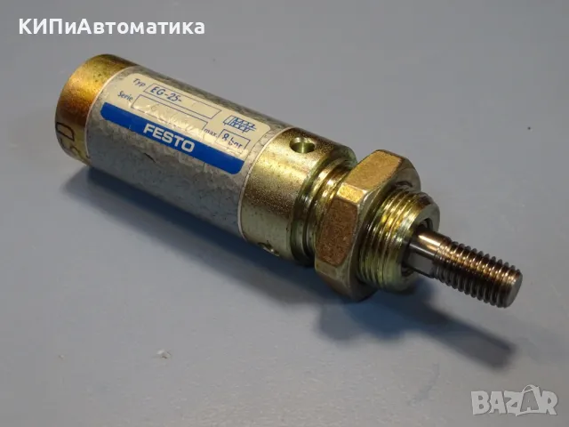 Пневматичен цилиндър еднодействащ Festo EG-25-10 pneumatic cylinder, снимка 1 - Резервни части за машини - 47674776