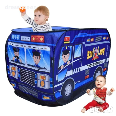 4782 Детски полицейски команден пост: Мобилен бус за специални мисии (3+ години), снимка 5 - Други - 53712478