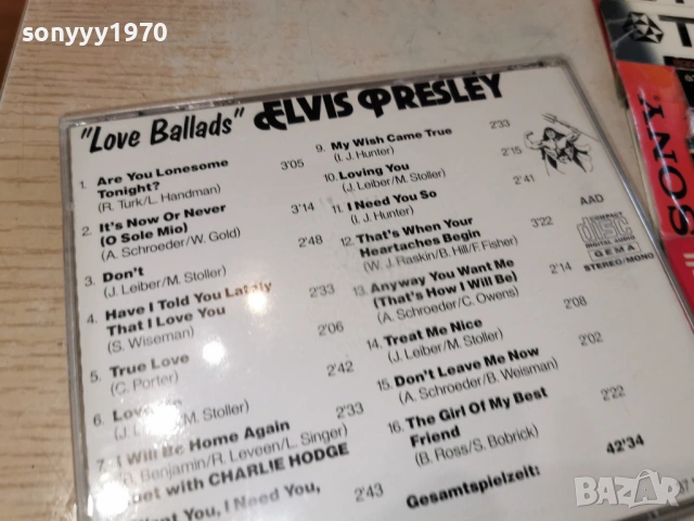 ELVIS PRESLEY CD-ВНОС GERMANY 0603261650H2E6R, снимка 11 - CD дискове - 53736975