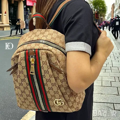 дамски раници  Шанел gucci louis vuitton versace tommy hilfiger , снимка 3 - Раници - 46840947