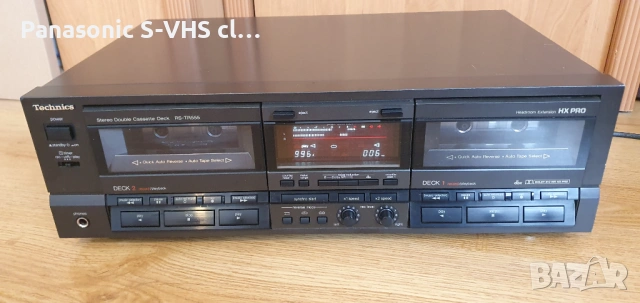 Technics RS-TR555 двоен касетен дек, снимка 2 - Декове - 53934495