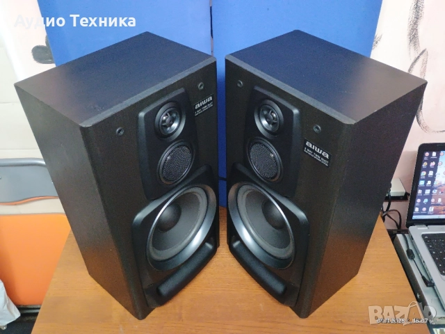 Трилентови тонколони AIWA SX-Z9300 Прекрасен звук и супер бас! Изпращам видео. , снимка 10 - Тонколони - 52371601
