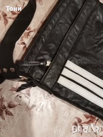 ADIDAS Оригинална Нова Кожена Дамска Чанта, снимка 3 - Чанти - 53686272