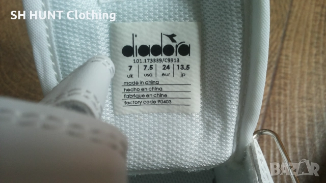 DIADORA Kids Shoes Размер EUR 24 / UK 7 детски обувки 87-14-S, снимка 15 - Бебешки обувки - 52250474