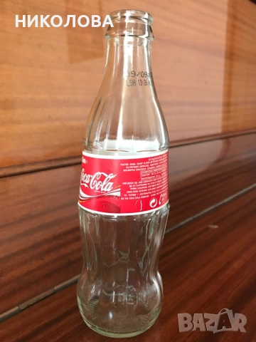 Ретро бутилки Кока кола 250мл с каса