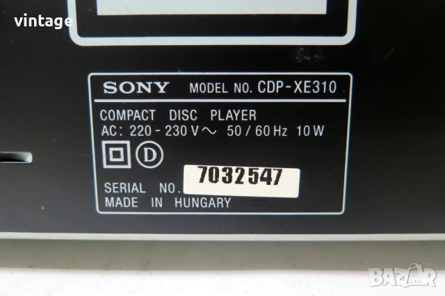 Sony CDP-XE310, снимка 8 - Други - 51052539