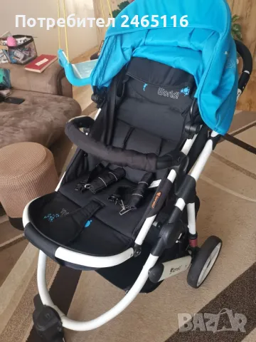Бебешка детска количка , снимка 2 - Детски колички - 50079124