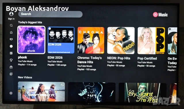 Телевизор Smart LED 3D LG 50LF652V, 50" (126 см), Full HD, снимка 3 - Телевизори - 53326128