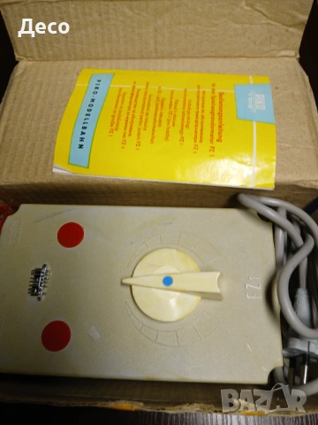 Piko FZ-1  трансформатор-захранване за ел,влакчета,писти., снимка 2 - Колекции - 53033373