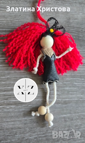 Кукли макраме ангели ръчна изработка handmade art creations , снимка 7 - Декорация за дома - 51458444