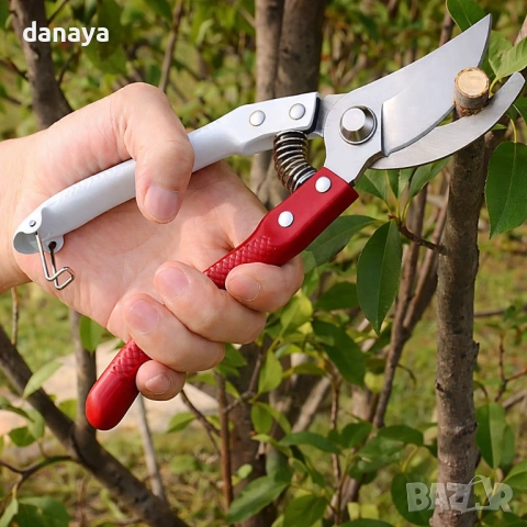  6545 Градинска ножица за клони 21 мм, лозарска ножица за подрязване на растения и цветя