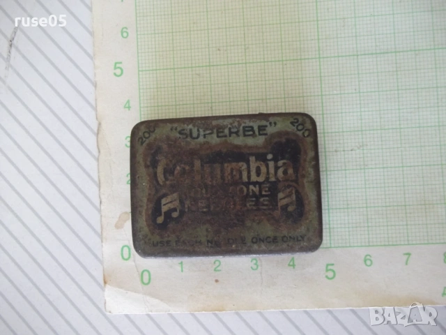 Кутия стара за грамофонни игли, снимка 2 - Колекции - 53756743