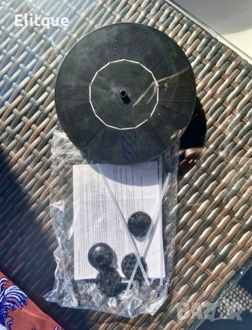 Соларен фонтан с три режима на разпръскване, снимка 5 - Други - 53443635