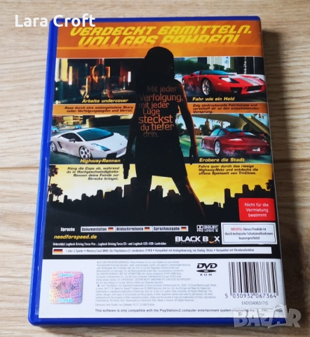 PS2 Need for Speed: Undercover PlayStation 2, снимка 3 - Игри за PlayStation - 52481144