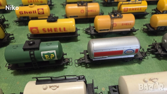 24 х вагон-цистерни. H0 (1:87) Lima, Jouef, Märklin, Fleischmann (най-ниската цена!!) , снимка 6 - Други ценни предмети - 52918159