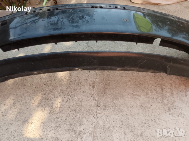 Предна броня BMW E46 favelift черна, снимка 3 - Части - 51572015