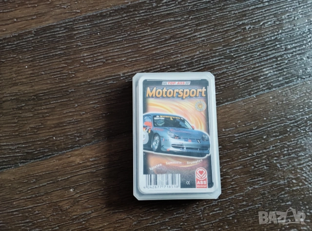 Колекционерски карти с автомобили TOP ASS - Motorsport , снимка 2 - Карти за игра - 53368073