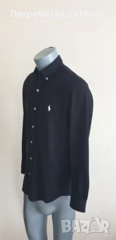 POLO Ralph Lauren FeatherWeight Mesh Pique Cotton Mens Size S НОВО!ОРИГИНАЛ! Мъжка Риза!, снимка 8 - Ризи - 47334971