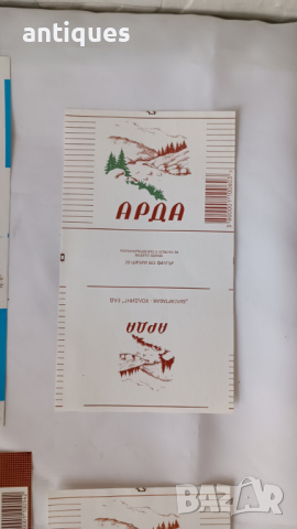 Чисто нови соц обложки / листчета от цигари - ТУ134, ОПАЛ, Арда, снимка 4 - Антикварни и старинни предмети - 44967450