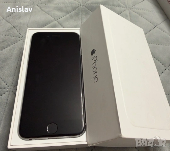 Apple iPhone 6, 64GB, с кутия!, снимка 2 - Apple iPhone - 53375902