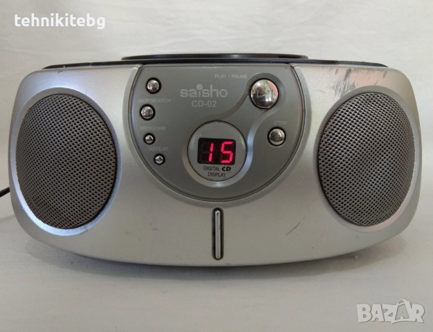 ⭐⭐⭐ Saisho CD-02 ⭐⭐⭐ Микро системка със CD плеър (буумбокс)