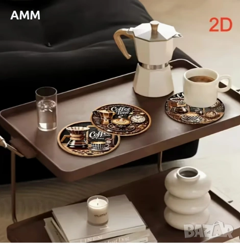 Подложки за Чаши, Дървени - 8 бр., снимка 2 - Художествена литература - 53208085