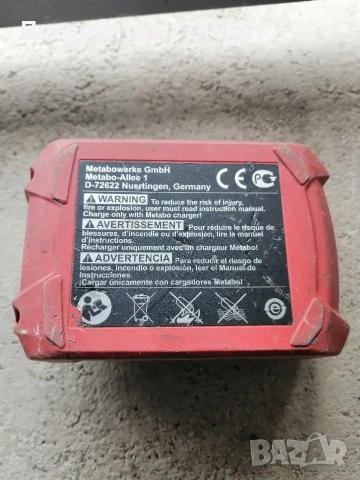 Батерия Metabo , снимка 7 - Други инструменти - 53247534