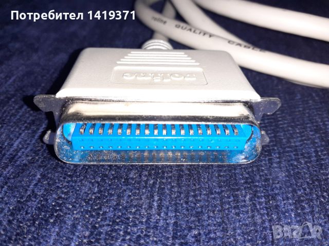 Паралелен сериен кабел за принтер 1.8м, снимка 2 - Консумативи за принтери - 45693932