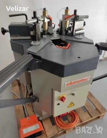 Автоматична ъглонабивна машина ELUMATEC EP124 Германия, снимка 5 - Други машини и части - 49839875