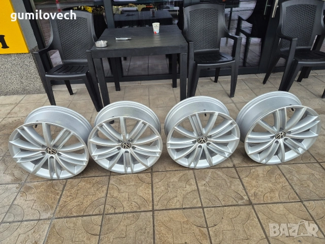 Оригинални Джанти Фолксваген Тигуан 18 цола , снимка 4 - Гуми и джанти - 53954586