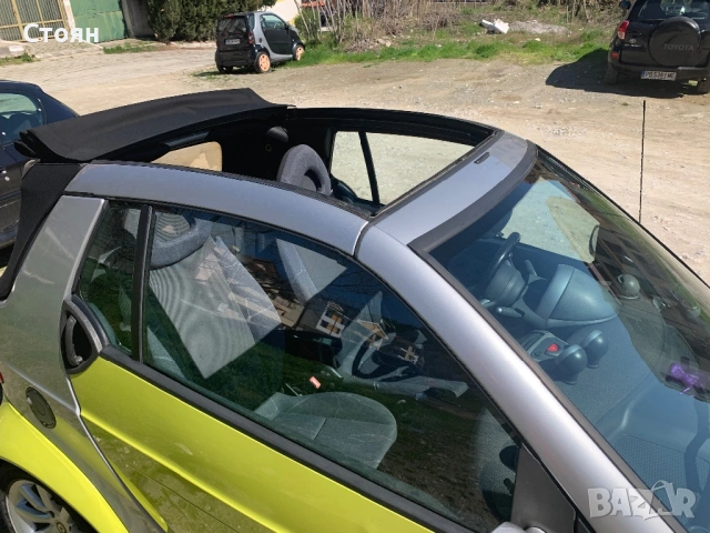 Smart Fortwo cabrio 0,7 2006, снимка 10 - Автомобили и джипове - 54142658
