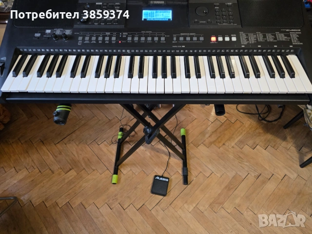 Пиано синтезатор Yamaha PSR E-463 Комплект, снимка 4 - Синтезатори - 54148064