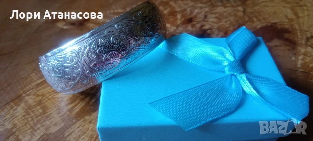 Ретро дамска гривна с ажурни орнаменти - ръчна изработка.Дързък акцент към аутфита на всяка дама