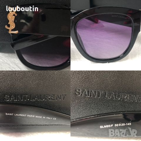 YSL Saint Laurent 2024 SL M95 дамски слънчеви очила котка, снимка 5 - Слънчеви и диоптрични очила - 46709283