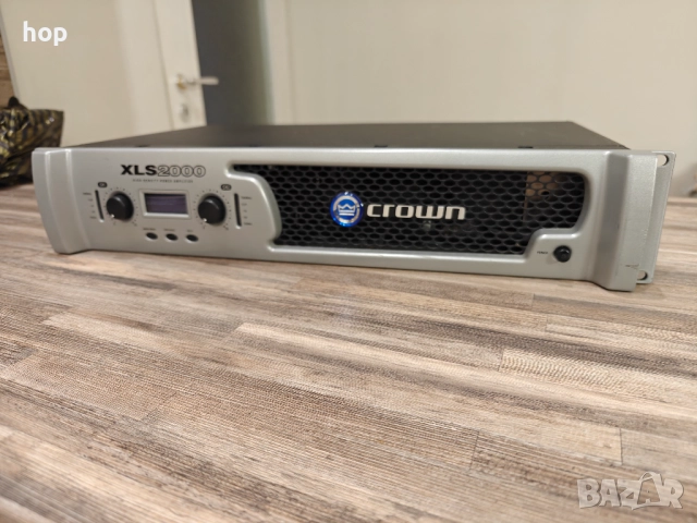 Crown XLS2000 - 2x650W, снимка 2 - Ресийвъри, усилватели, смесителни пултове - 52966673