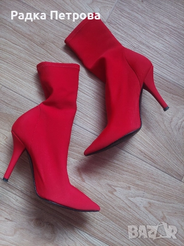 Ботуши на ток, снимка 2 - Дамски ботуши - 52616532