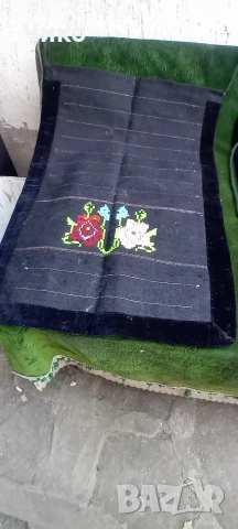3бр стари кадифяни престилки, снимка 15 - Антикварни и старинни предмети - 53801453