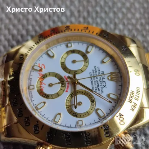 Мъжки луксозен часовник Rolex Daytona , снимка 4 - Мъжки - 50162260
