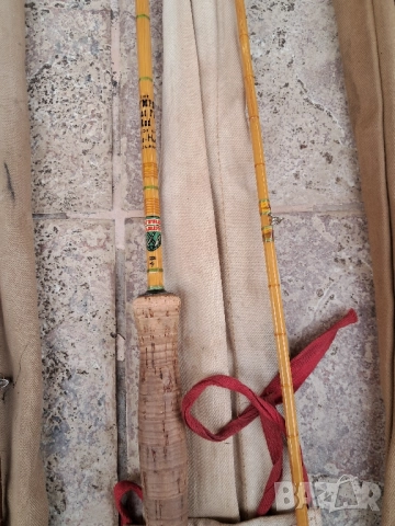 дървени и бамбукови стари въдици,Alcoock,др., снимка 5 - Антикварни и старинни предмети - 52132887