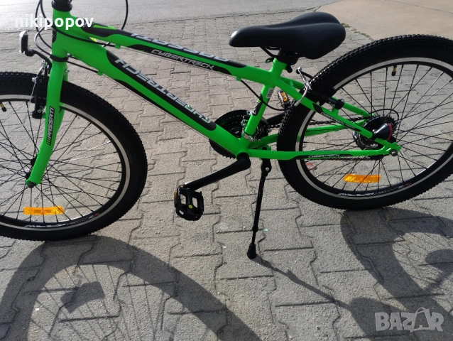 PASSATI Велосипед 24" CYBERTRECK зелен, снимка 7 - Велосипеди - 53839315