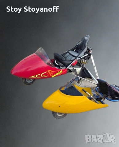 Два делтапланера microlite gemini