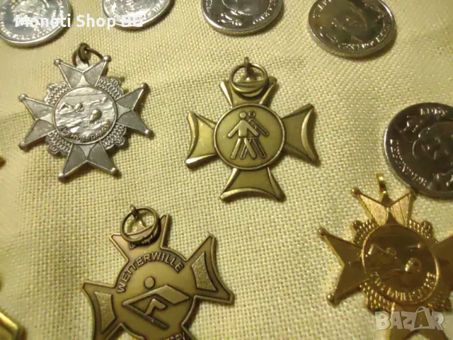 14бр. спортни отличия и медали., снимка 2 - Нумизматика и бонистика - 49817923