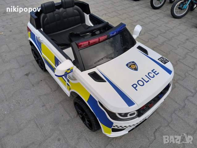 POLICE акумулаторен джип SQUAD бял, снимка 3 - Други - 53849908