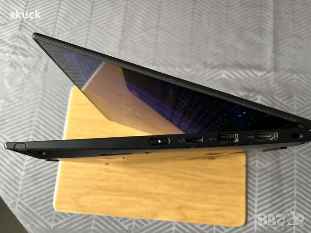 2в1 лаптоп и таблет: Lenovo ThinkPad X390 Yoga (i5-8365U, 16GB DDR4, 256GB SSD), снимка 8 - Лаптопи за работа - 49698330
