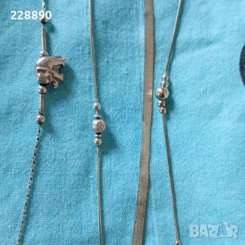 Сребърни гривни , снимка 2 - Гривни - 46006093