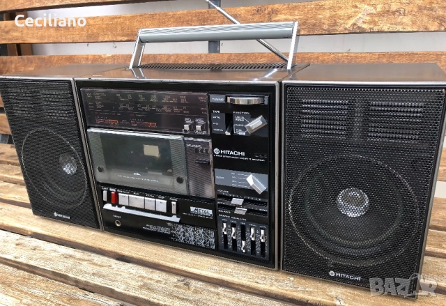 Радиокасетофон BOOMBOX! – HITACHI TRK-9300W(Japan)