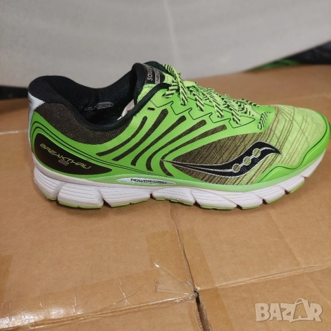 маратонки SAUCONY BREAKTRHU 2 VERDE FLUOR номер 42, снимка 11 - Маратонки - 33453463