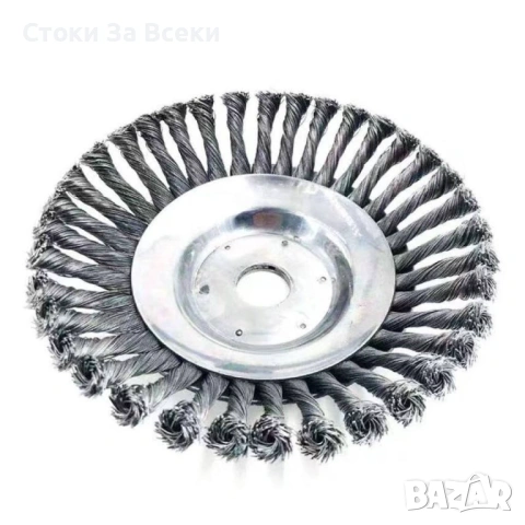 Глава за електрическа косачка 6” от неръждаема стомана, снимка 3 - Градинска техника - 53652556